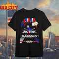 Maroon 5 Event Poster 2026 Formula 1 United States Grand Prix On October 23 2026 Austin TX Shirt