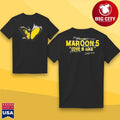 Maroon 5 Love Is Like 2025 Tour Two Sided Shirt