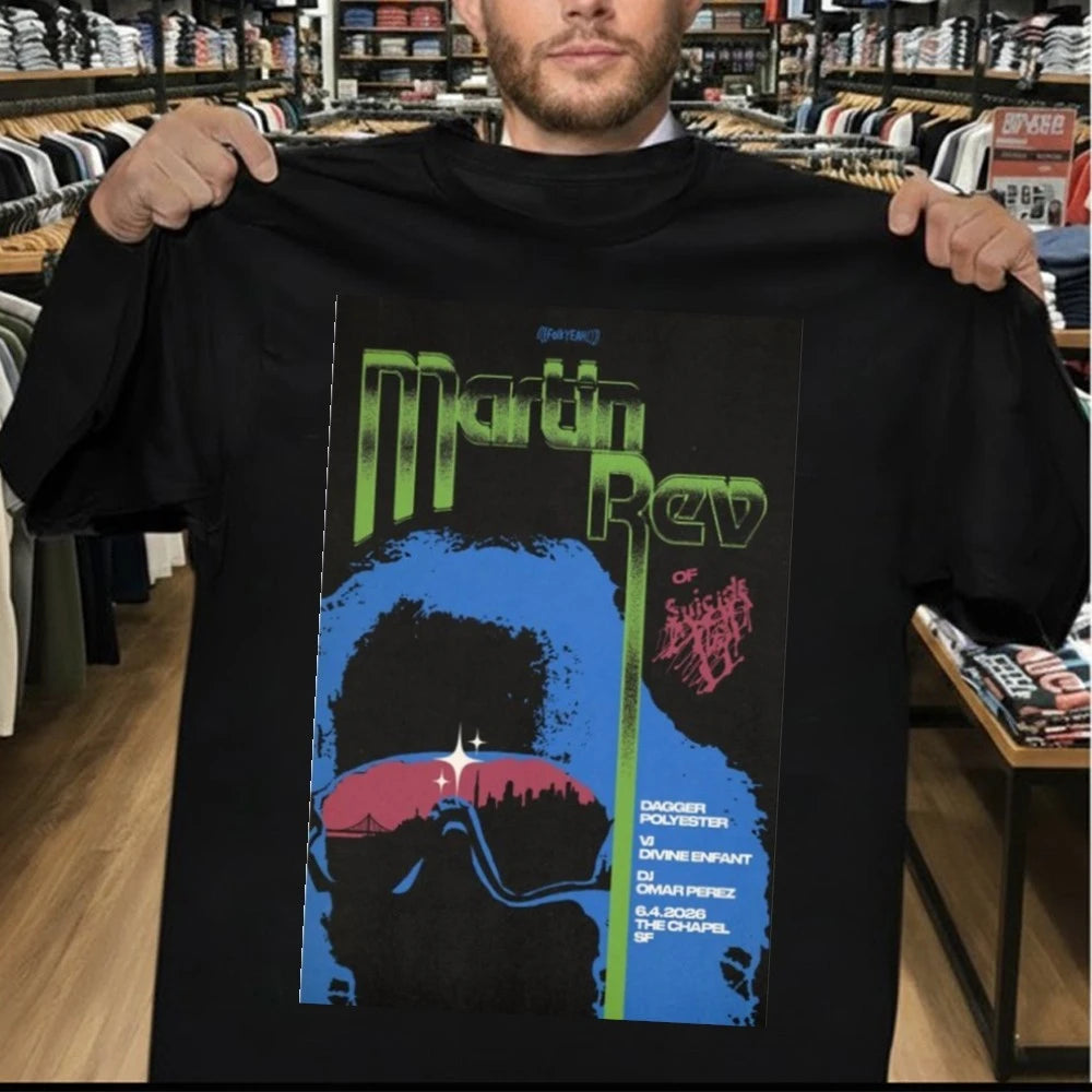 Martin Rev June 4th 2026 The Chapel, SF Poster Shirt