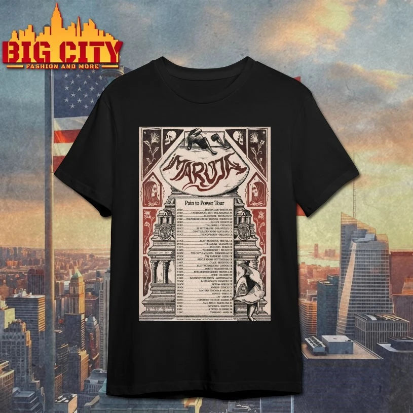 Maruja Pain To Power 2025 Shows Poster shirt