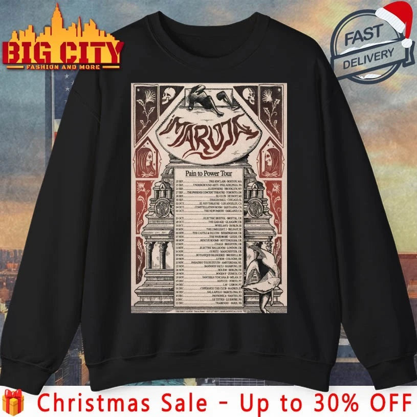 Maruja Pain To Power 2025 Shows Poster shirt
