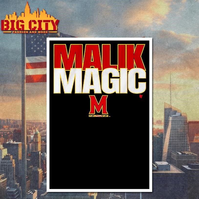 Maryland Football Malik Washington Magic Shirt