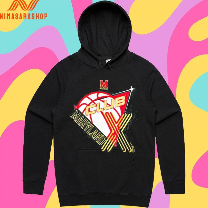 Maryland Terrapins Men’s Basketball Club Logo Shirts