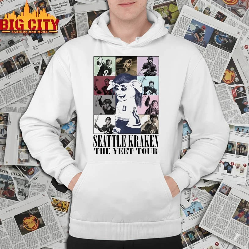 Mascot Seattle Kraken The Yeet Tour shirt