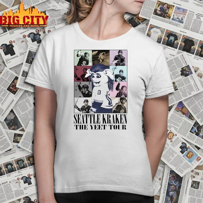 Mascot Seattle Kraken The Yeet Tour shirt