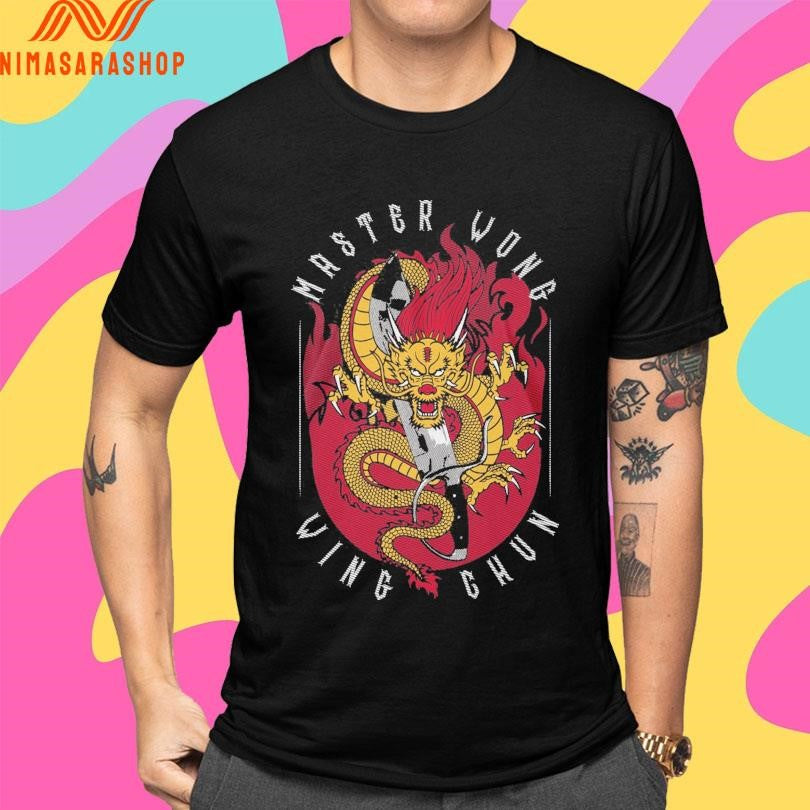Master Wong Wing Chun Dragon Shirts