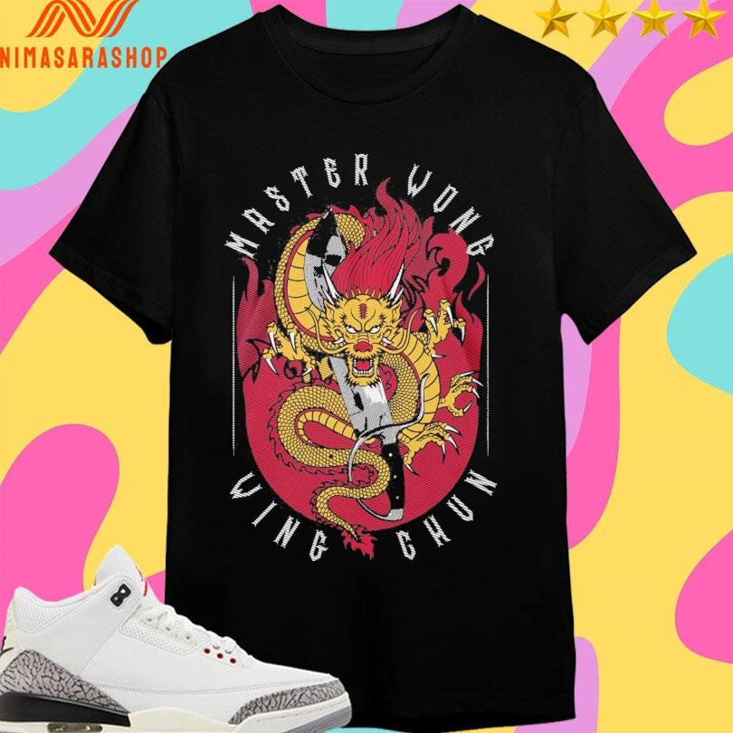 Master Wong Wing Chun Dragon Shirts