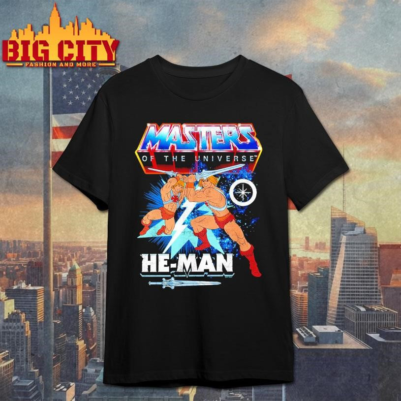 Masters of the Universe He-Man Lightning Bolt Shirt