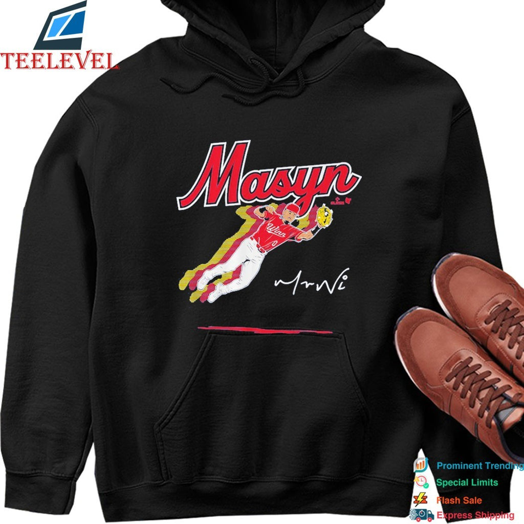 Masyn Winn Superstar Pose St Louis Cardinals  T-Shirts
