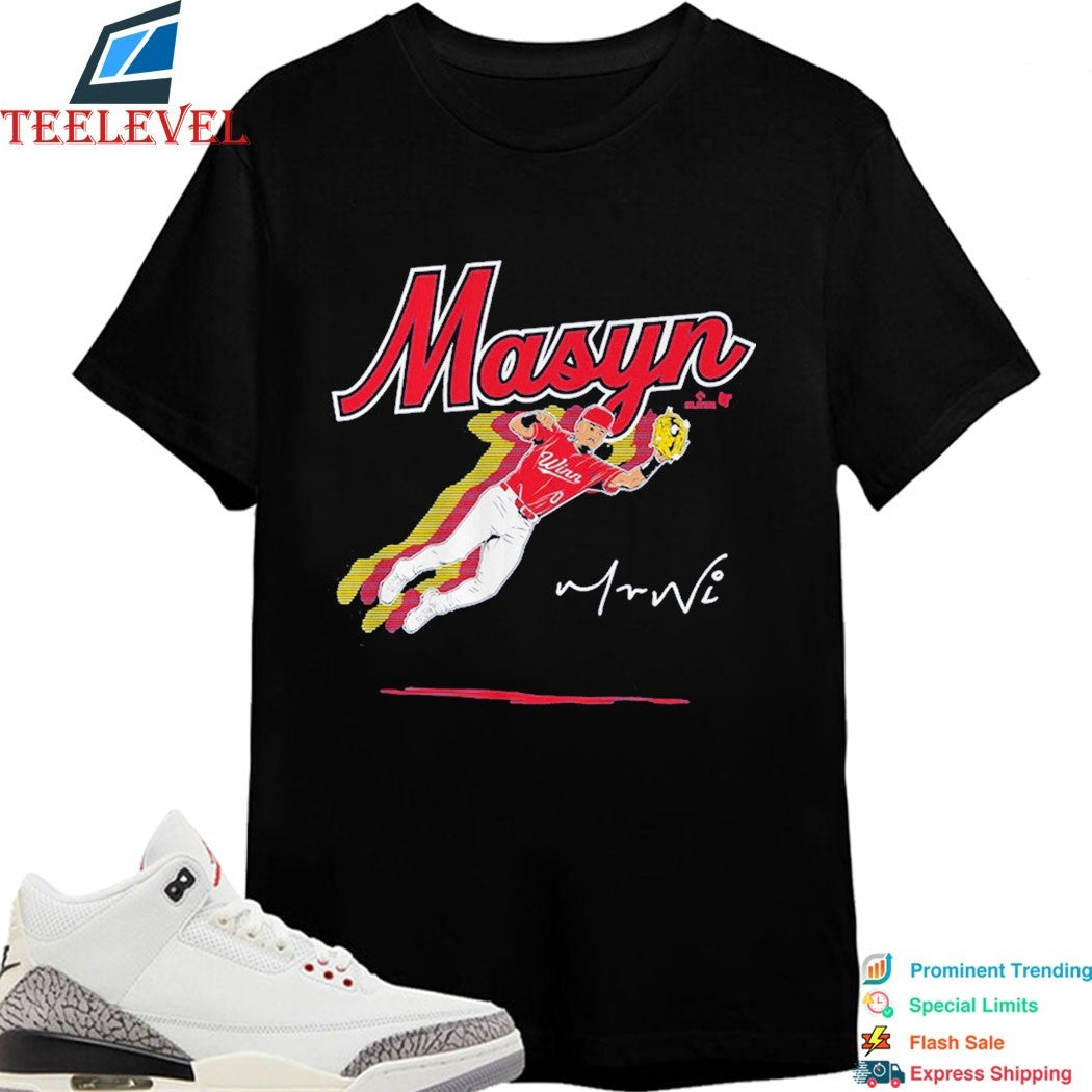 Masyn Winn Superstar Pose St Louis Cardinals  T-Shirts