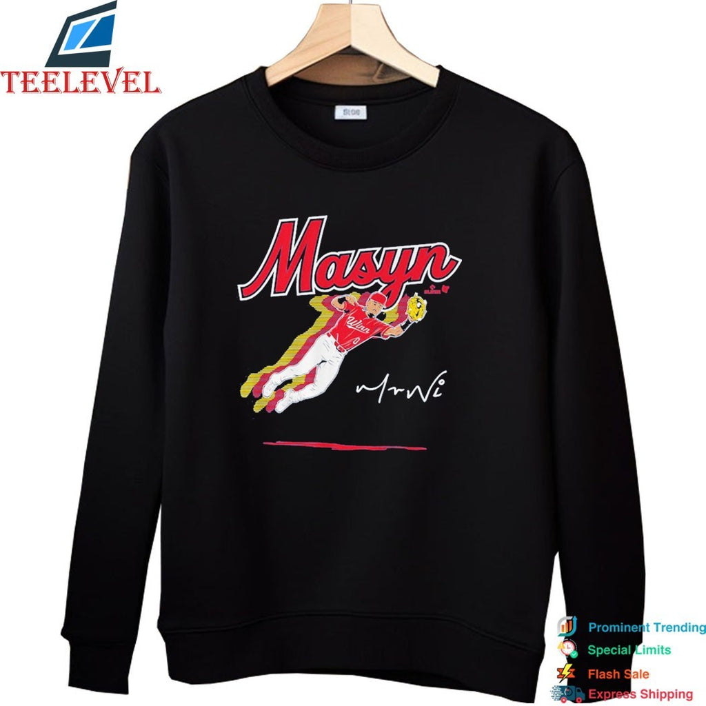 Masyn Winn Superstar Pose St Louis Cardinals  T-Shirts