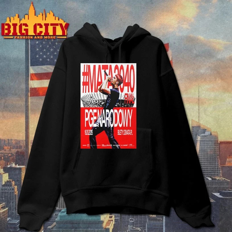 Mata 2026 May 16 Warsaw Concert Poster shirt