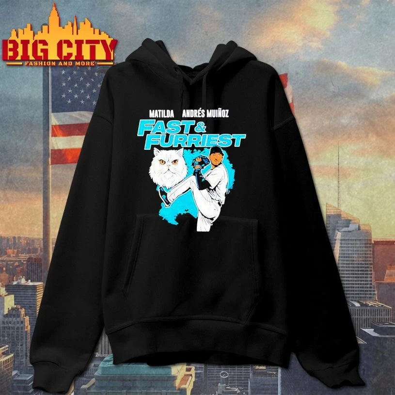 Matilda Andres Munoz Fast And Furriest Seattle Mariners Shirt