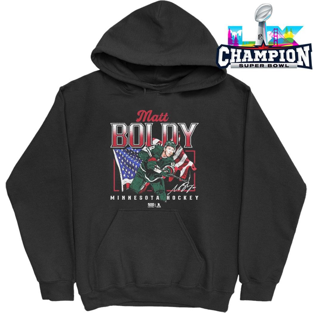 Matt Boldy Minnesota Usa Flag Shirt