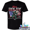 Matt Boldy Minnesota Usa Flag Shirt