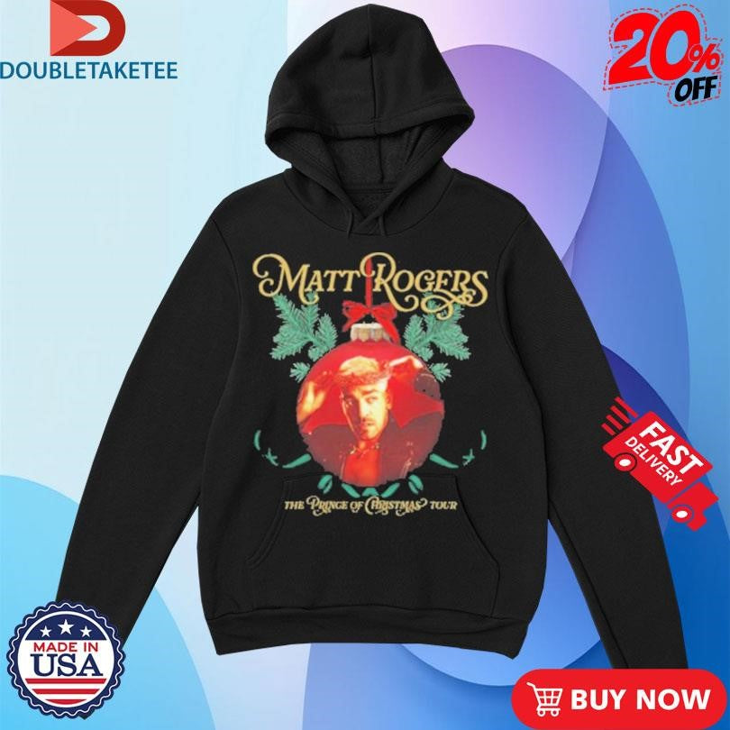 Matt Rogers The Prince Of Christmas Tour 2024 T-shirts