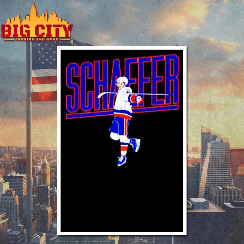 Matthew Schaefer New York Islanders ice hockey name pose shirt