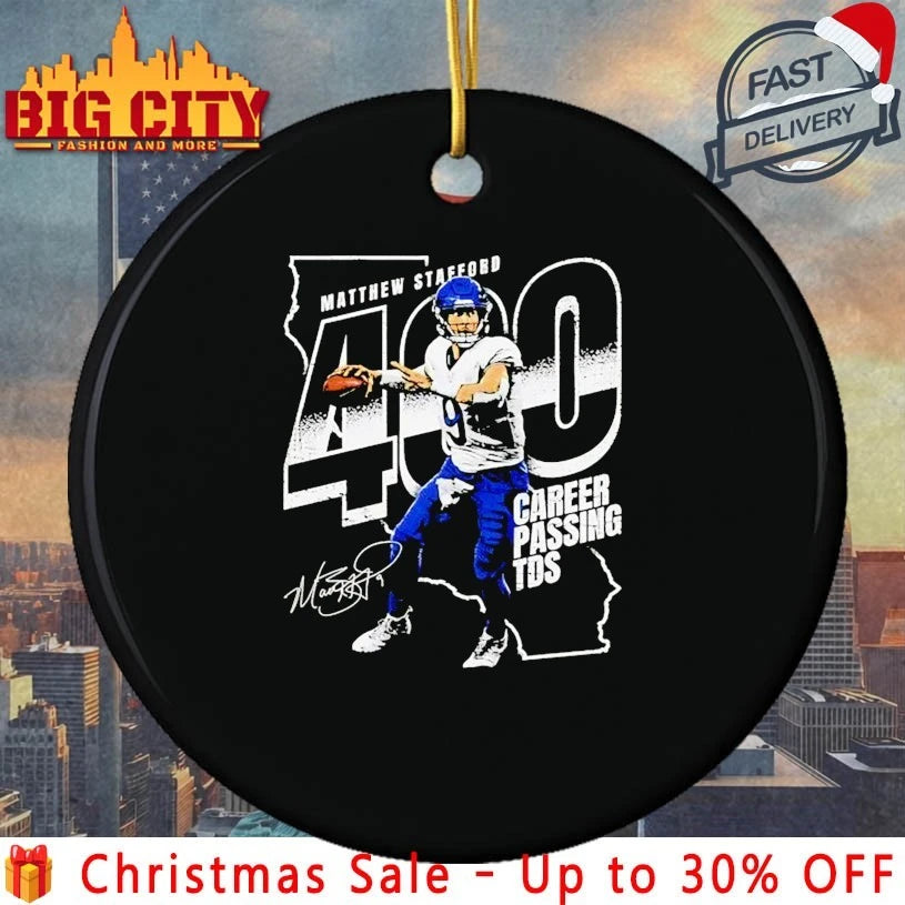 Matthew Stafford Los Angeles R 400 Club signature Shirt