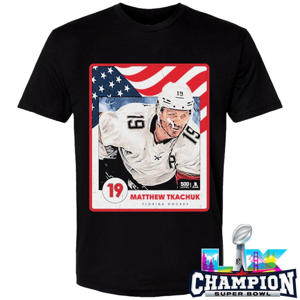 Matthew Tkachuk Florida Usa Card Shirt