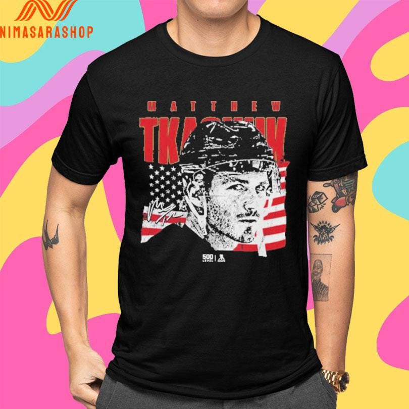 Matthew Tkachuk Florida Usa Profile Shirts