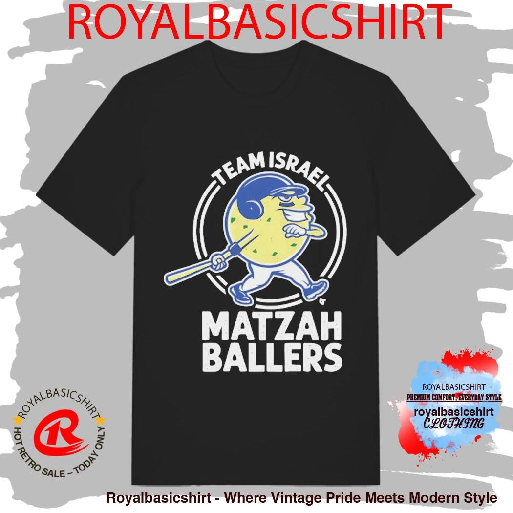 Matzah Ballers Team Israel Garrett Stubbs Shirt