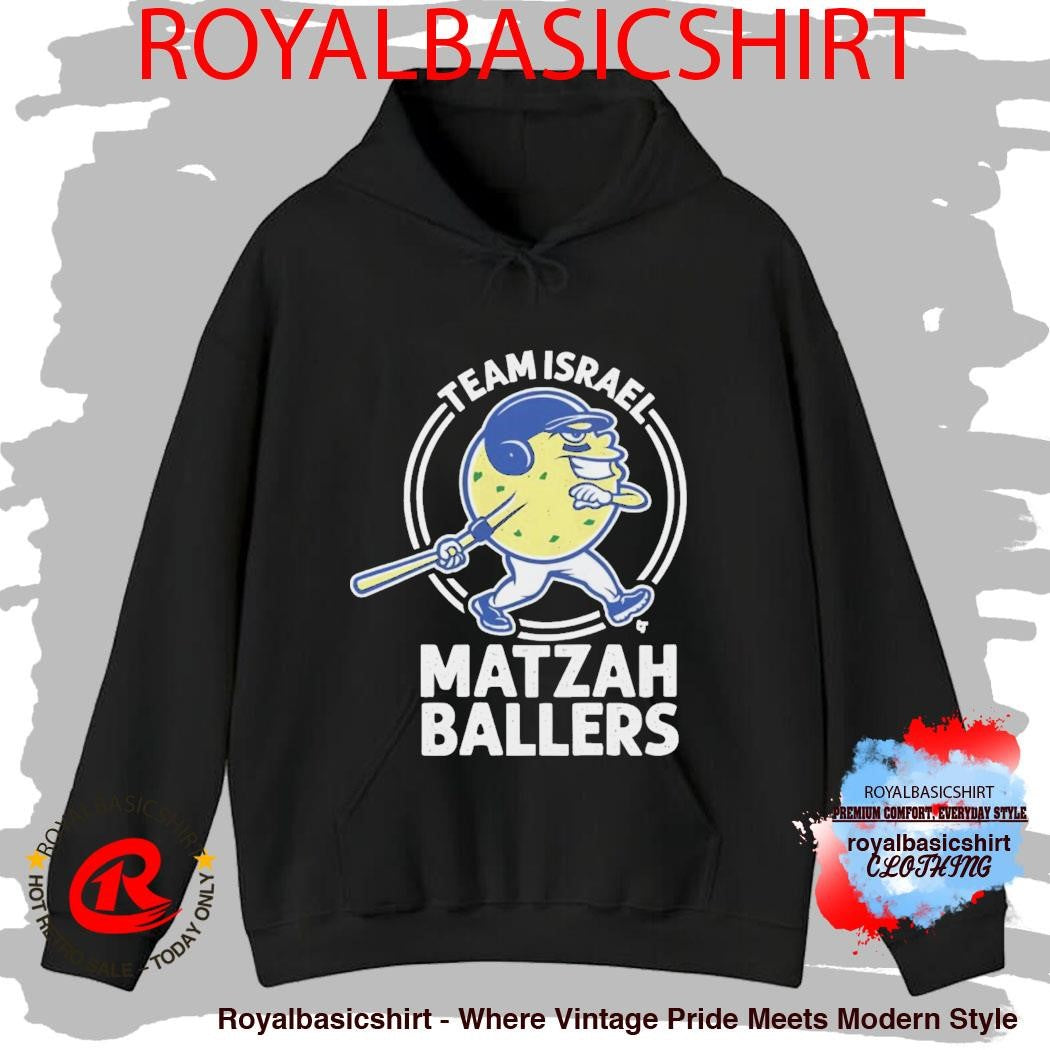 Matzah Ballers Team Israel Garrett Stubbs Shirt
