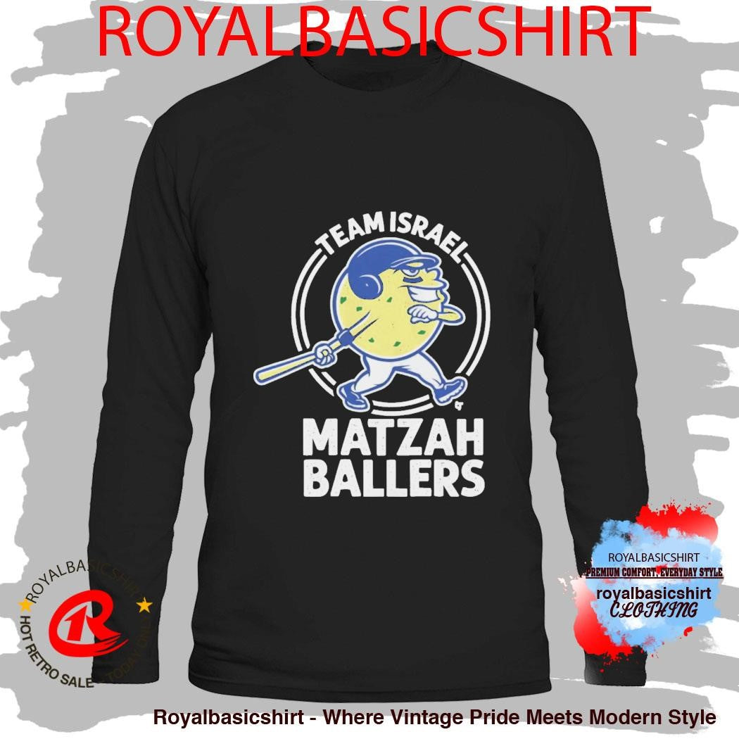 Matzah Ballers Team Israel Garrett Stubbs Shirt