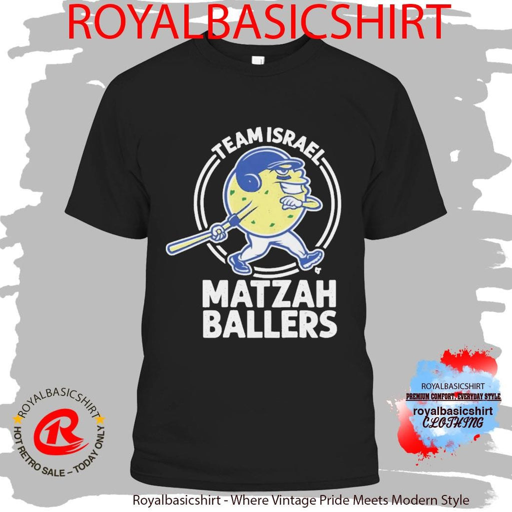 Matzah Ballers Team Israel Garrett Stubbs Shirt