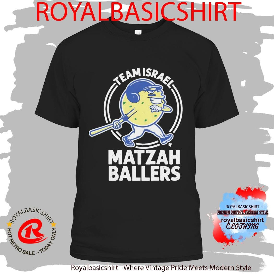 Matzah Ballers Team Israel Garrett Stubbs Shirt