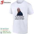 Max Cherry Jackie Brown do you wanna know what the bailbonds business is all about man portrait shirt