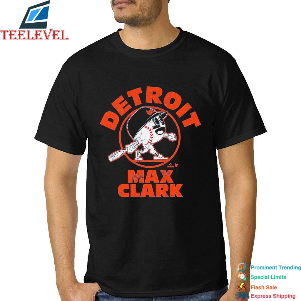 Max Clark Detroit Tigers Buddies T-shirts