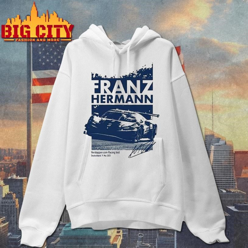 Max Verstappen Franz Hermann Racing Test Deutschland 9 Mai 2025 F1 Shirt