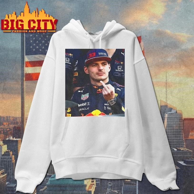 Max Verstappen Middle Finger Formula 1 Racing Meme Shirt