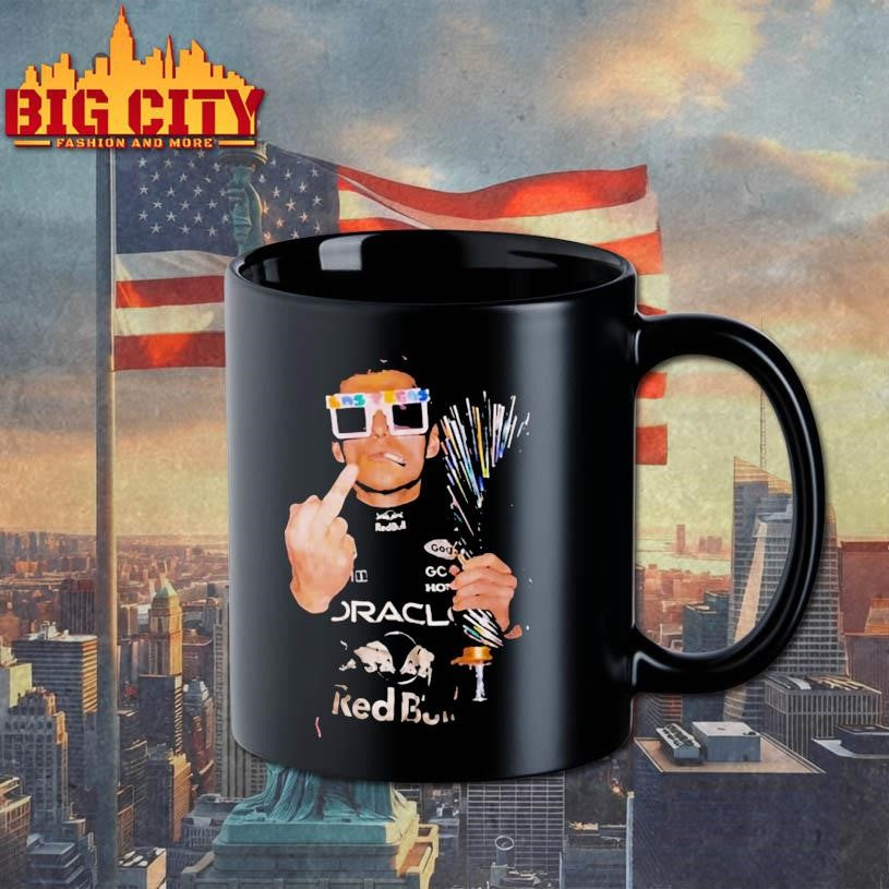 Max Verstappen Pink Lego Sunglasses Middle Finger Shirt