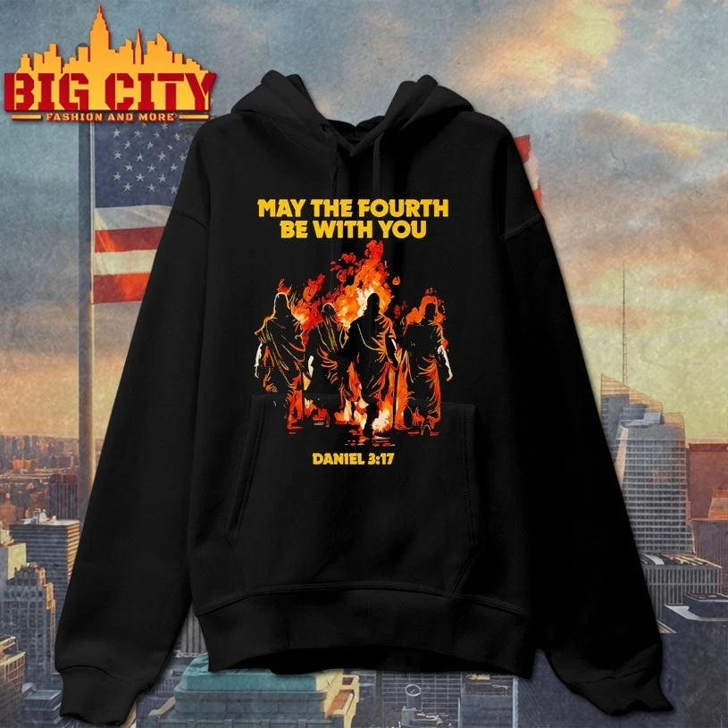 May The Fourth Be With You Daniel 3 17 shirt