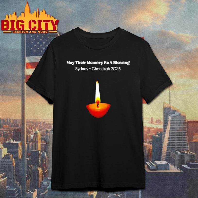 May Their Memory Be A Blessing Sydney Chanukah 2025 Shirt