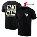 Mayday Parade emo athleisure club heart text shirt