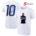 Mbappe World Cup name and number signature shirt