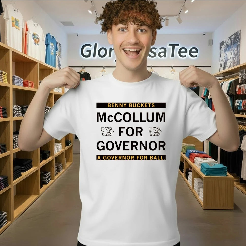 McCollum For Governor A Governor For Ball Shirt