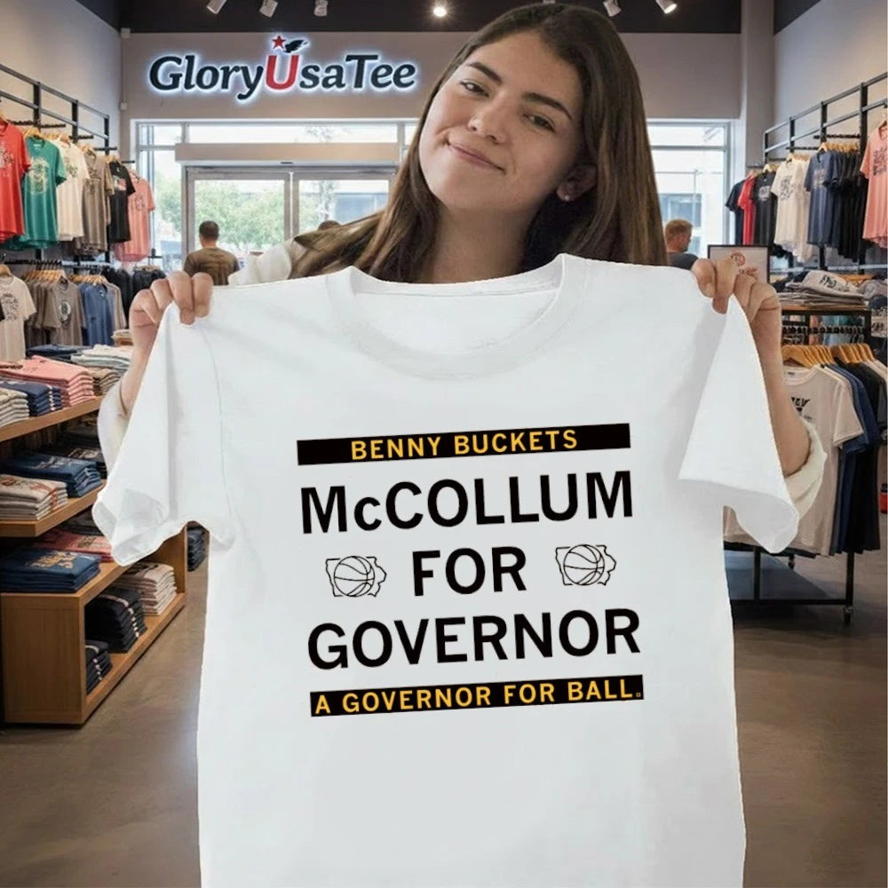 McCollum For Governor A Governor For Ball Shirt
