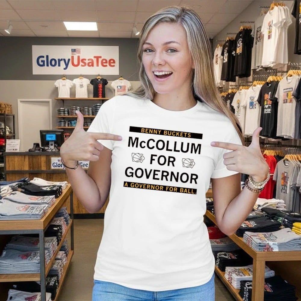 McCollum For Governor A Governor For Ball Shirt