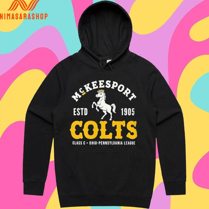 McKeesport Colts Baseball Estd 1905 Class C Ohio Pennsylvania League Shirts