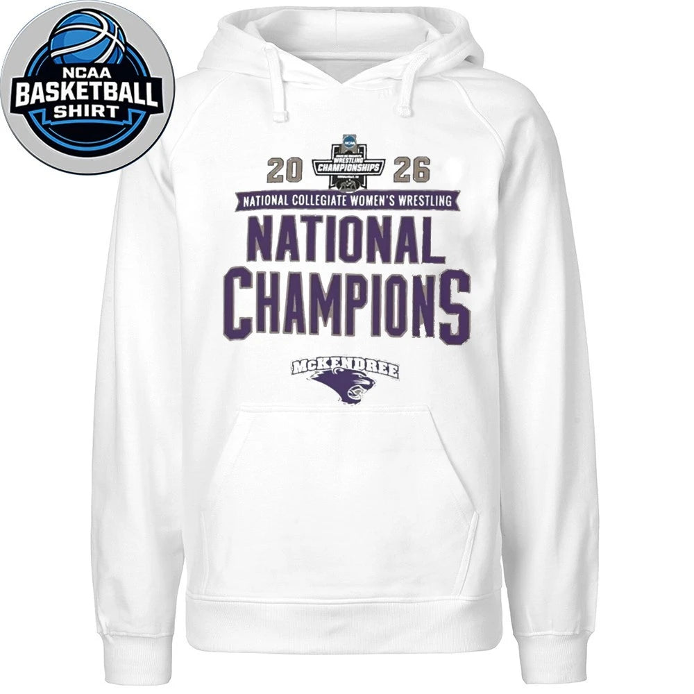 McKendree Bearcats 2026 NCAA Women’s Wrestling National Champions Logo Shirt