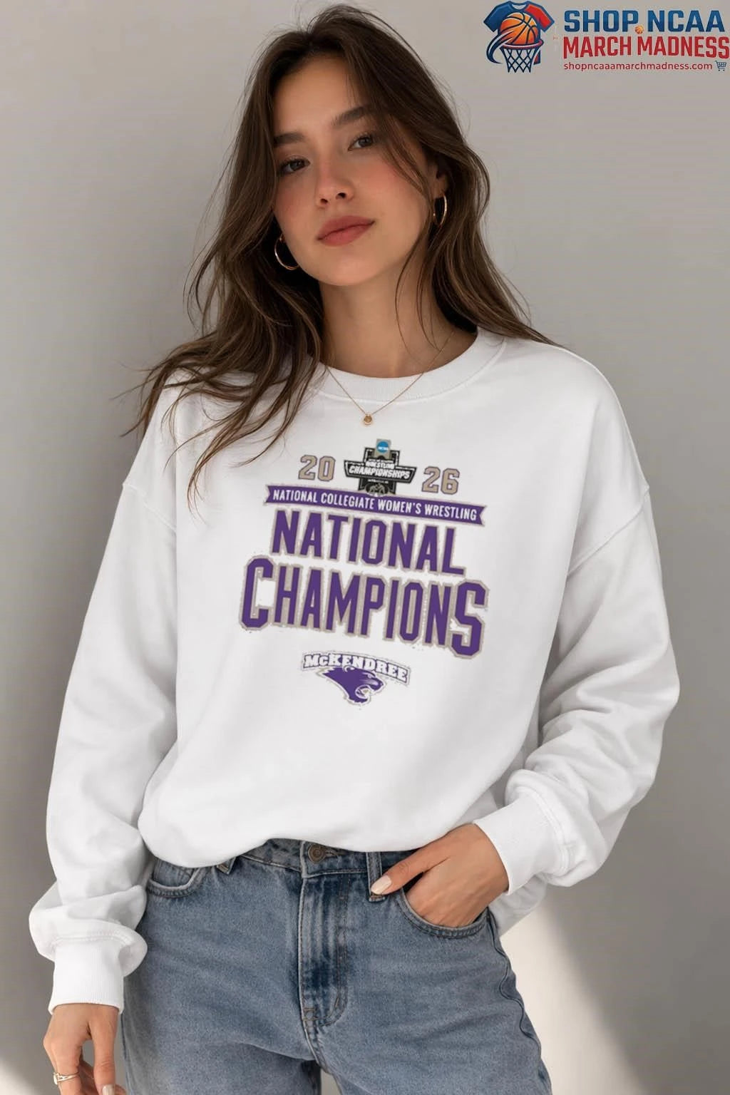 McKendree Bearcats 2026 NCAA Women’s Wrestling National Champions T-Shirt