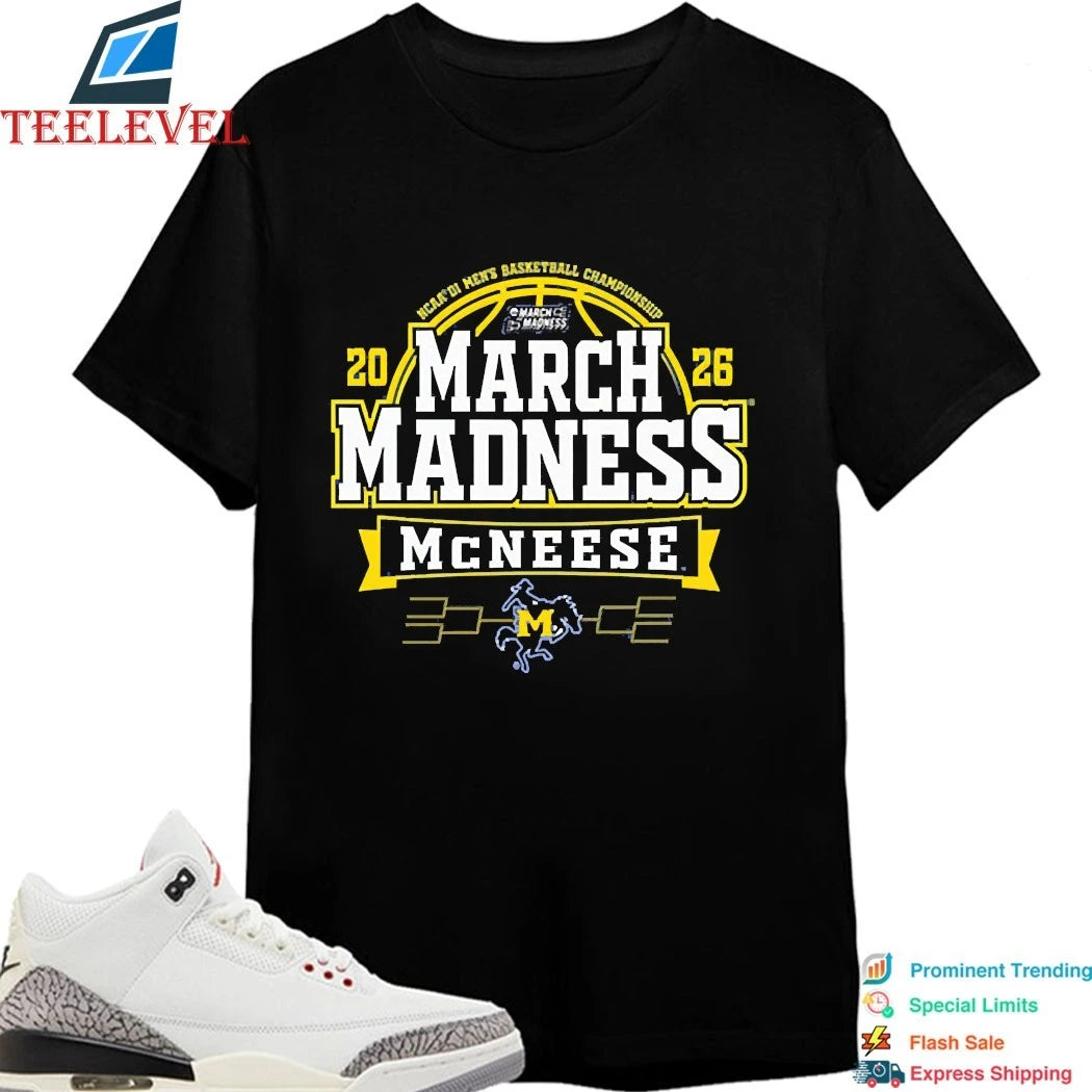 McNeese State Cowboys 2026 NCAA Men’s Basketball March Madness Bound Shirts