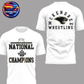 Mckendree Wrestling 2026 NCAA Women’s Wrestling National Champions Two Sided Shirt