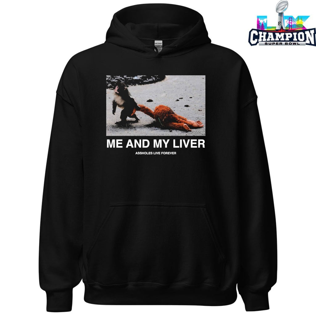 Me And My Liver Monkey Punch T-shirts