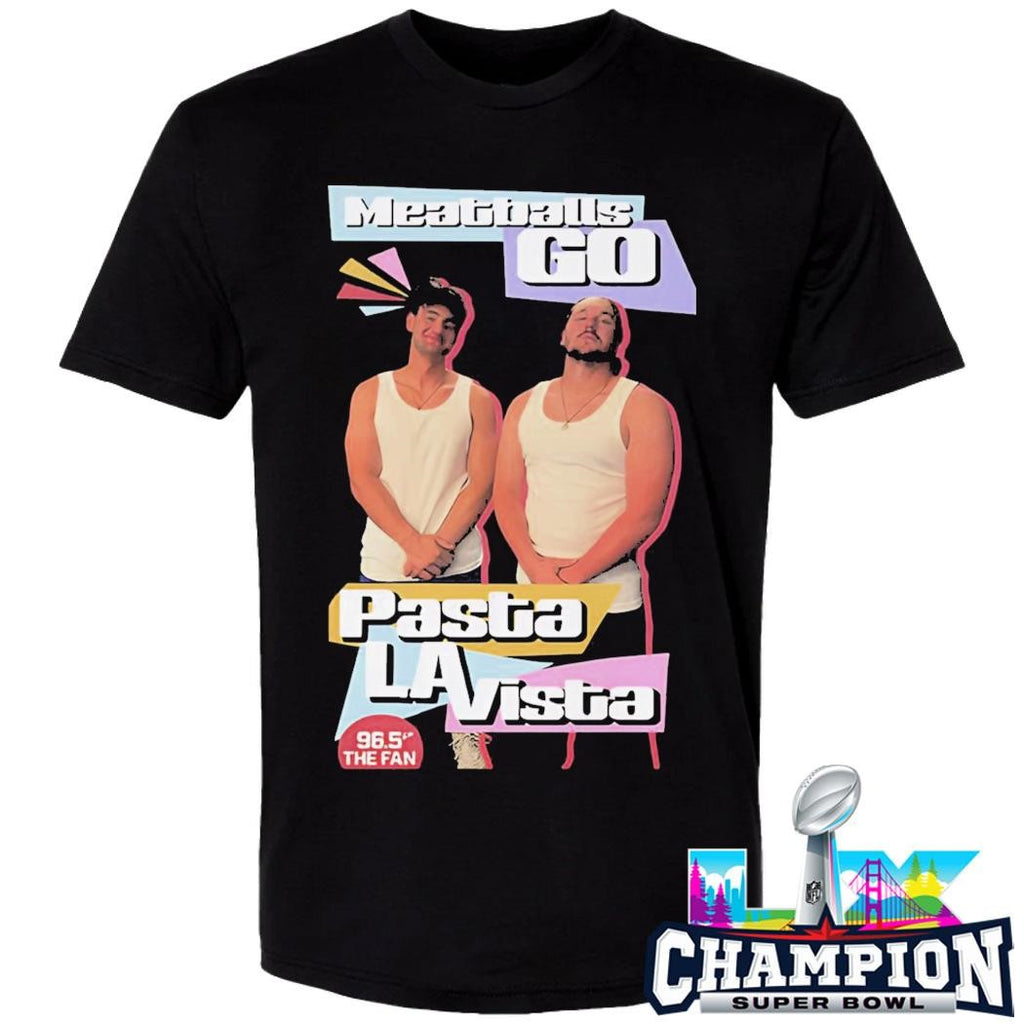 Meatballs To Pasta La Vista Shirt