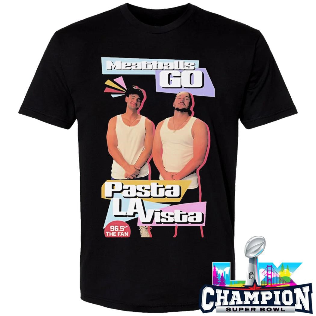 Meatballs To Pasta La Vista Shirt