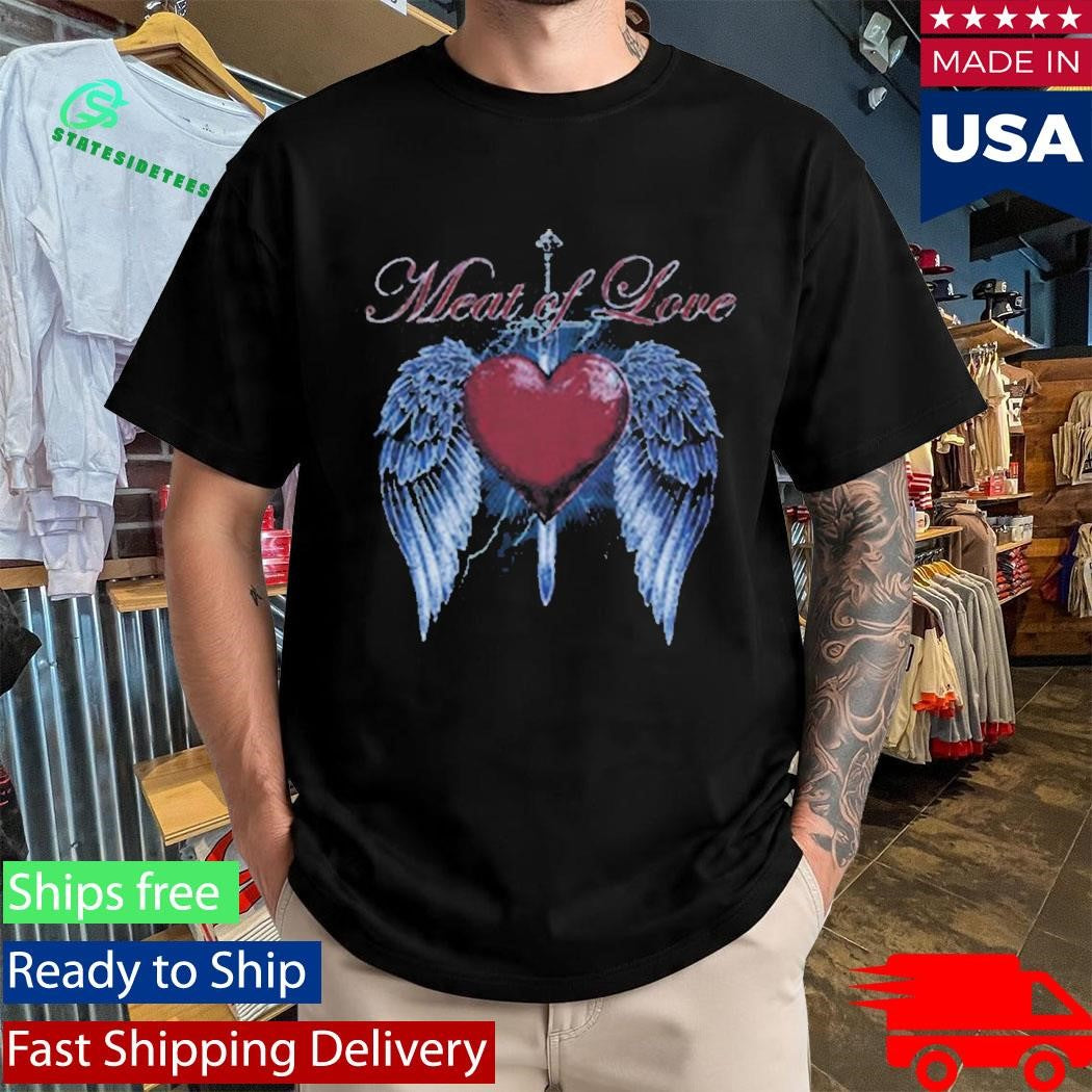 Meatcanyon Meat Of Love Vintage Tour Shirt